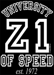 Z900.us T-Shirt Z1 UNIVERSITY OF SPEED